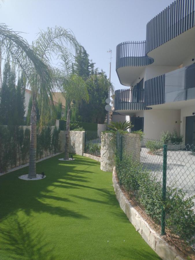 Modern Nieuwbouwappartement Aan Het Strand Van De Mar Menor In Santiago De La Ribera Lo Pagan Exterior photo